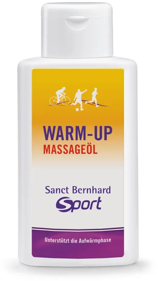 Sanct Bernhard Sport Olio da massaggio riscaldante bottiglia da 250 ml - 250 ml