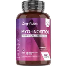 WeightWorld Inositol Tabletten 4000 mg 120 St.