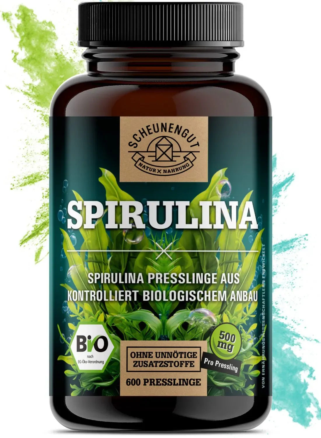 Scheunengut® Bio Spirulina Presslinge 600 St