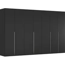Rauch Drehtürenschrank MONTCLAR 350 x 223 x 60 cm Schwarz