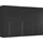 Rauch Drehtürenschrank MONTCLAR 350 x 223 x 60 cm Schwarz