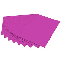 folia Tonpapier rot 130 g/qm 50 St.