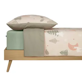 SCHIESSER Uma Wendebettwäsche Beige 135 x 200 cm + 2 x 80 x 80 cm