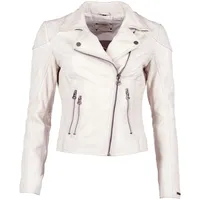Maze »Lederjacke Ibiza weiß