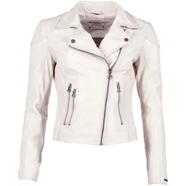 Maze »Lederjacke Ibiza weiß