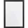 Magnetoplan Magnetrahmen selbstklebend Magnetofix schwarz A6 2 St.