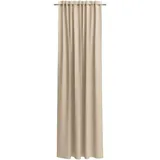 Neutex for you! Vorhang nach Maß NEUTEX FOR YOU "EVA", beige (hellbeige), B:142cm H:135cm, Obermaterial: 100% Polyester, Gardinen nach Maß, Uni-Voile mit elegantem Glanz