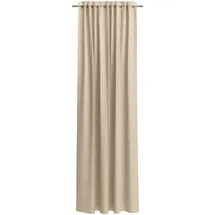 Neutex for you! Vorhang nach Maß NEUTEX FOR YOU "EVA", beige (hellbeige), B:142cm H:135cm, Obermaterial: 100% Polyester, Gardinen nach Maß, Uni-Voile mit elegantem Glanz