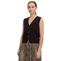Betty Barclay Strickweste mit Knöpfen in Schwarz | Gr.: