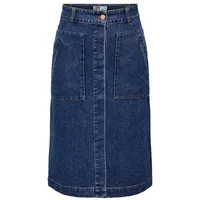 Jdy A-Linien-Rock Damen Blau M
