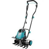 Könner & Söhnen KS 1500T E Elektro-Bodenhacke, 23 cm Stahl Fräsen, 1300 W,