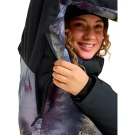 Roxy Jetty Block Jacke Snowboardjacke Frost Gray Pinetrees S