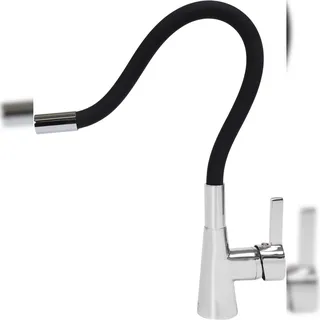 TRIZERATOP Robinetterie de cuisine Flexible, noir, Robinet, robinet d'évier, mélangeur