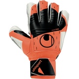 Uhlsport Soft Resist+ Flex Frame Torwarthandschuhe mit Fingerschutz fluo orange/weiß/schwarz 5