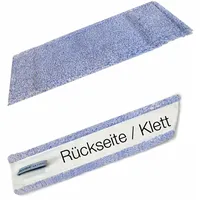 Arcora Ultra Micro Blue Velcro Wischbezug MIT KLETTRÜCKEN |