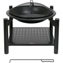 TRIZERATOP Feuerschale Ø 58 cm Schwarz