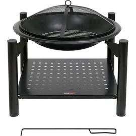 TRIZERATOP Feuerschale Ø 58 cm Schwarz