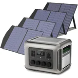 All powers R2500 Solargenerator 2500W (4000W Peak), 2016wh Lifepo4 tragbares Kraftwerk mit Solar