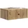 vidaXL Nachtschrank Artisan-Eiche 49 x 34,5 x 20 cm Eiche
