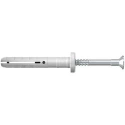 fischer 513840, Schrauben- & Dübelsatz, Mauerziegel, Beton, Pozidriv, PZ2, 40 mm
