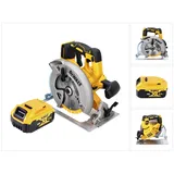 DeWalt DCS 570 Akku Handkreissäge 18 V 184 mm Brushless + 1x Akku 5,0 Ah - ohne Ladegerät