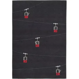 David Fussenegger Gondel Kuscheldecke 140 x 200 cm Anthrazit/Grau