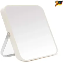 YEAKE Tisch-Schminkspiegel mit Metallständer, 20 cm (8 Zoll) – Tragbarer Klappspiegel mit 90-Grad-Verstellbarkeit, Für Reise und klappbar Tragbar 90