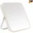 YEAKE Tisch-Schminkspiegel mit Metallständer, 20 cm (8 Zoll) – Tragbarer Klappspiegel mit 90-Grad-Verstellbarkeit, Für Reise und Badezimmer (Dusche/Rasur geeignet) –