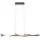 Trio Blaze 1-flg. 107,5 cm geschwungen schwarz Aluminium
