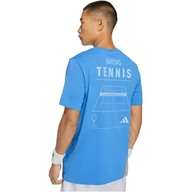 adidas Tennis Category Graphic blau L