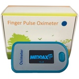 meddax Ultimate OLED Pulsoximeter weiß/blau 1 Stück