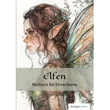 Tolino media Elfen Malbuch für Erwachsene 50 St.