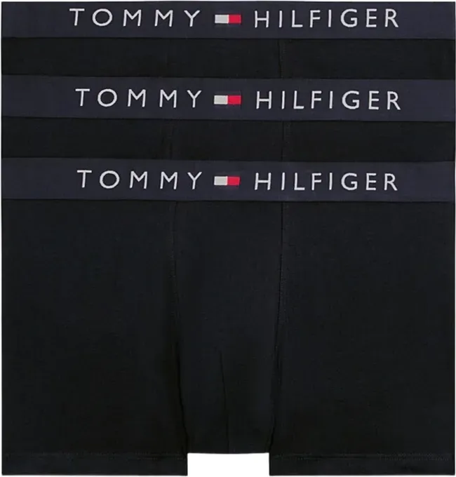 Tommy Hilfiger Herren 3er-Pack Trunks - Des Sky/Des Sky/Des Sky - S