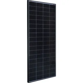 EnjoySolar enjoysolar® Monokristallines Solarmodul Solarpanel mit PERC Zellentechnik schwarzes Rahmen Version 200W