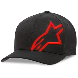 Alpinestars Corp Shift 2 Flexfit Kappe, Schwarz Rot, XL EU