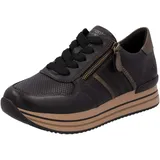 REMONTE Damen D1318 Sneaker, Schwarz, 40 EU