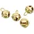 KnorrPrandell 8605653 Metallglöckchen, 15 mm Durchmesser, goldfarben