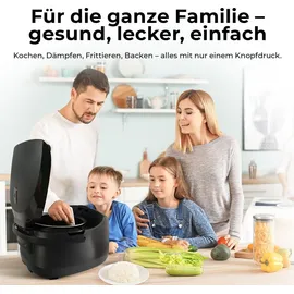 Balter MK-01 Reiskocher Multikocher mit 18 Programme, 4L Rice Cooker mit Fuzzy-Logic, Dampfgarer