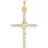 Amor Kreuzanhänger Gelbgold 585