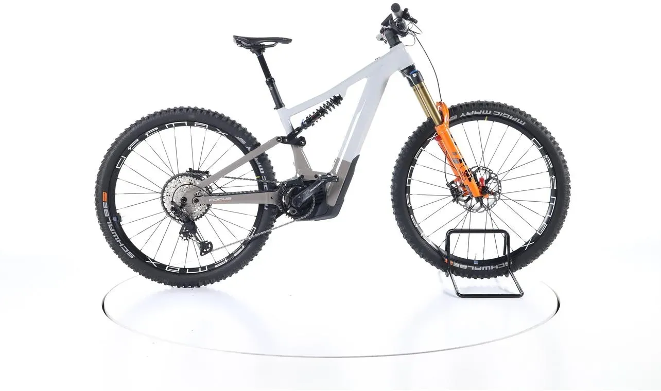 Focus SAM2 6.9 Fully E-Bike 2023 - lightgrey moonstonegrey - S/39