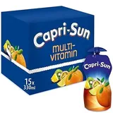Capri Sun Multivitamin 15 x 330 ml 15er Pack To Go Kappe mit Drehverschluss