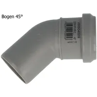 Valsir HT-Bogen DN32 45°, Grad