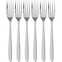 Villeroy & Boch SoftWave Tafelgabel 21 cm 6er Set