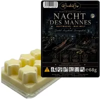 WonderWax Duftwachs WonderWax® Parfume Duftriegel 6 x Duftwachs Sterne Weiß (Die Nacht des Mannes), Duftrichtung: Nacht des Mannes