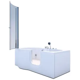 AcquaVapore Seniorendusche und Wanne mit Whirlpool S12D-EH-WP-R-EC Dusche 85x170cm
