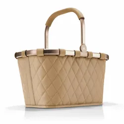 Reisenthel Accessoires GmbH & Co. KG reisenthel carrybag, Einkaufskorb, Picknickkorb, Tragetasche, Frame Rhombus Ginger, 22 L, BK6046