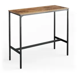 Vicco Bartisch Fyrk 120 x 50 cm Eiche rustikal/Schwarz