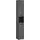 xonox.home Soft Hochschrank 30 x 180 cm Grau Hochglanz MDF