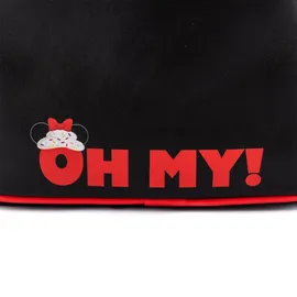 Disney Minnie Cupcake Rucksack schwarz/rot
