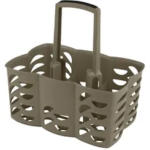 Gies Flaschenträger für 6 Flaschen 30,5 x 21 x 31 cm taupe